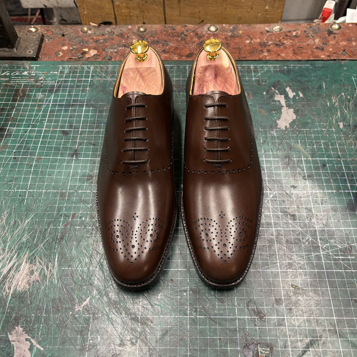 Richelieus brogue Cuir marron