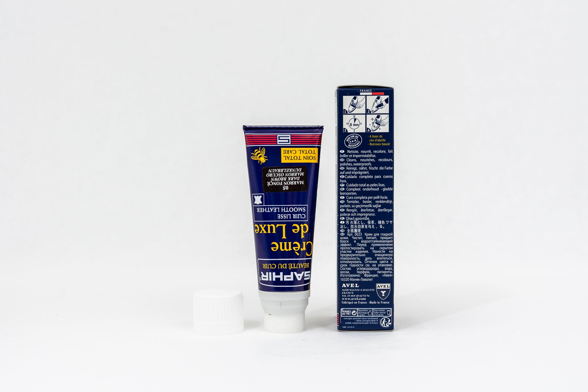 ypsons produit entretien saphir creme de luxe vue de derriere