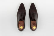 ypsons richelieu homme malchik cuir marron semelle cuir vue dessus