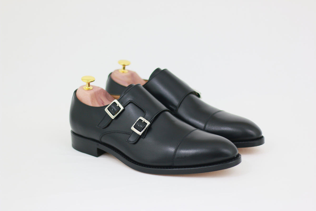 Monk Cuir noir